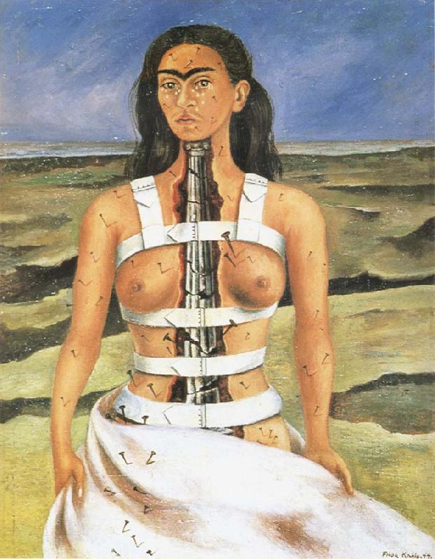 Frida Kahlo The Broken Column